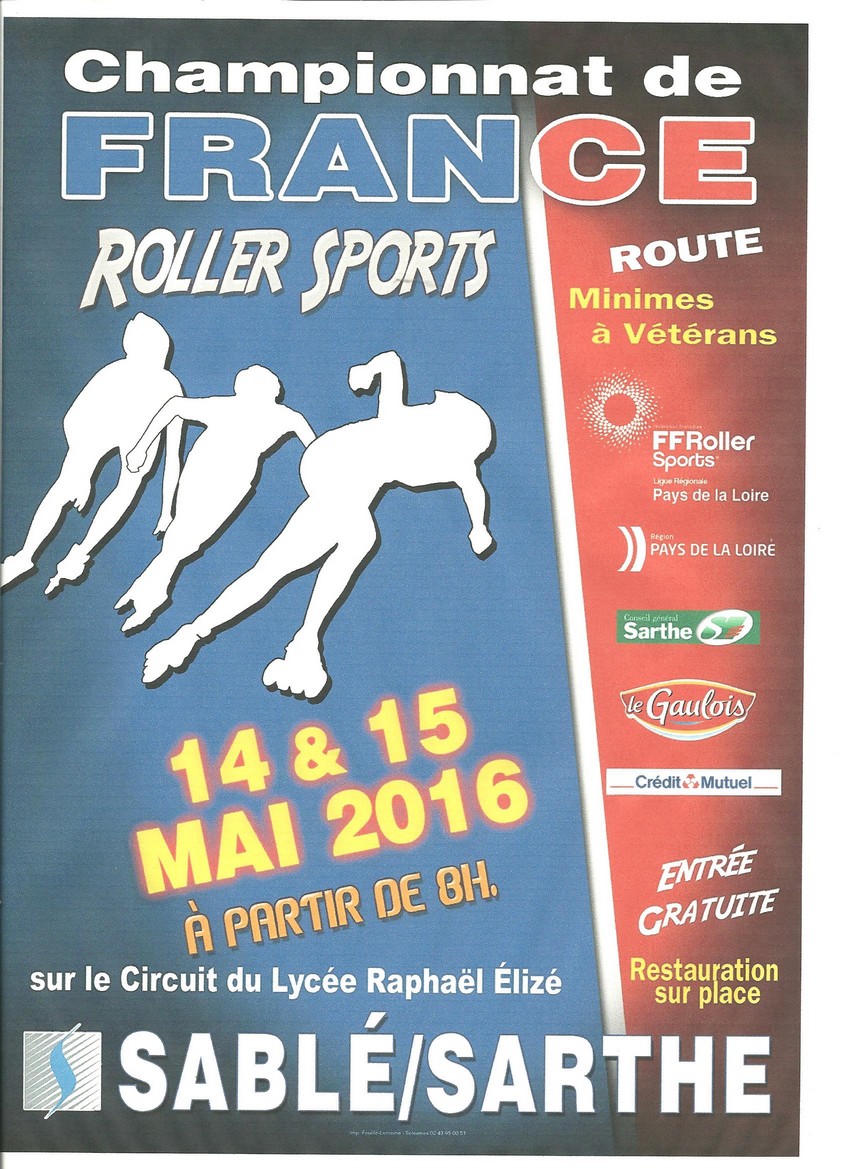 2016 France Route affiche