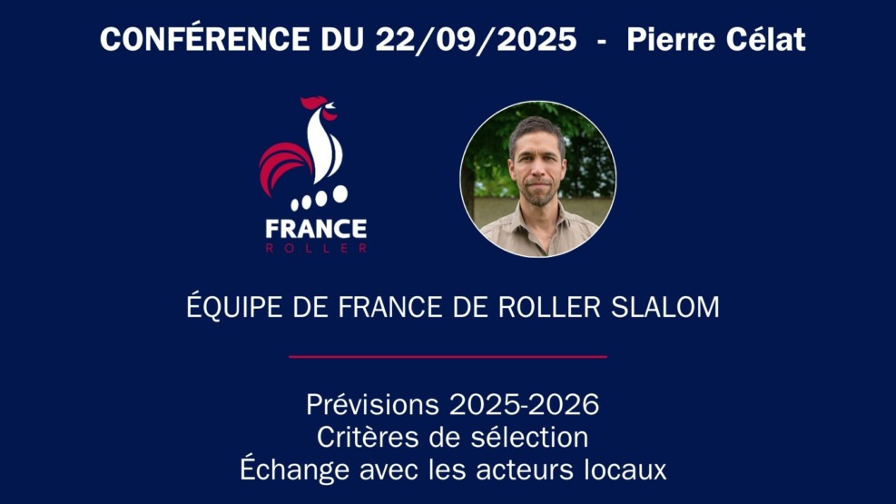 Invitation – Visioconférence de lancement de la saison 2025-2026 Roller Slalom