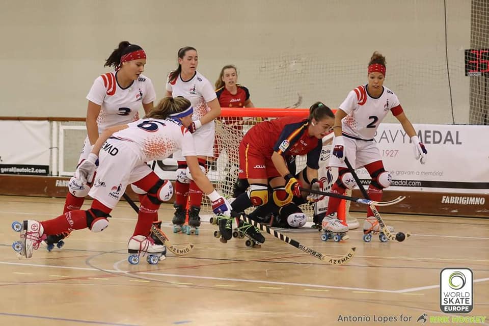 Nos bleues 4e des Championnats d'Europe de rink hockey Fédération