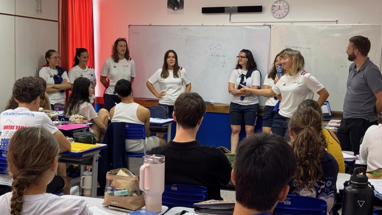 Image de l'article : World Skate Games : Le Collectif Rink féminin à la rencontre des élèves du Lycée français international Marcel Pagnol
