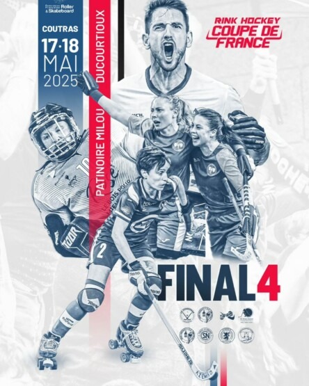 Week-end décisif à Coutras pour les finales de la Coupe de France de rink hockey