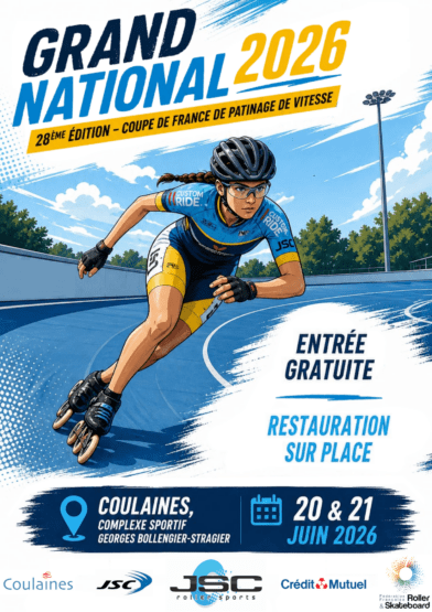 Grand National Coulaines 2026 – 4ème étape de la Coupe de France Roller de Vitesse