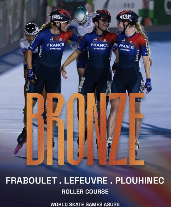 Image de l'article : World Skate Games : J11 - 🥉🇫🇷 Un nouveau podium pour les Bleus !