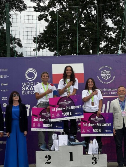 Championnats d’Europe de Roller Freestyle : La France sur le toit de l’Europe !