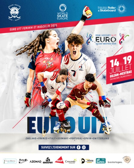 La France accueille l’Euro U17 de rink-hockey à Gujan-Mestras : un retour tant attendu sur la scène internationale !