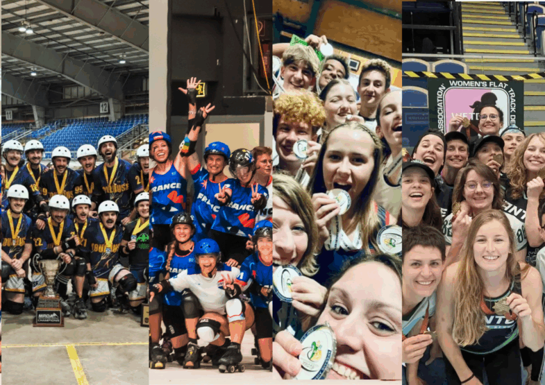 Image de la page : Le Roller Derby français en plein essor sur la scène internationale