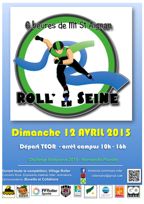 Roll en Seine poster 2015