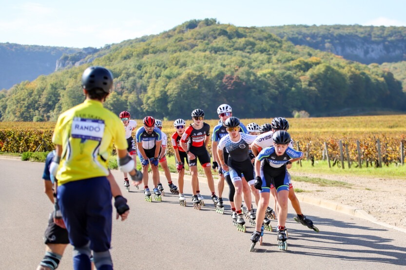 Le Marathon des Grands Crus, c’est aussi du roller, ouvert à tous !