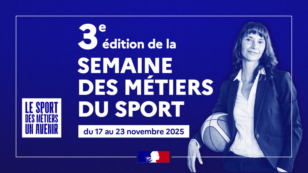 La Semaine des métiers du sport est de retour pour la troisième édition