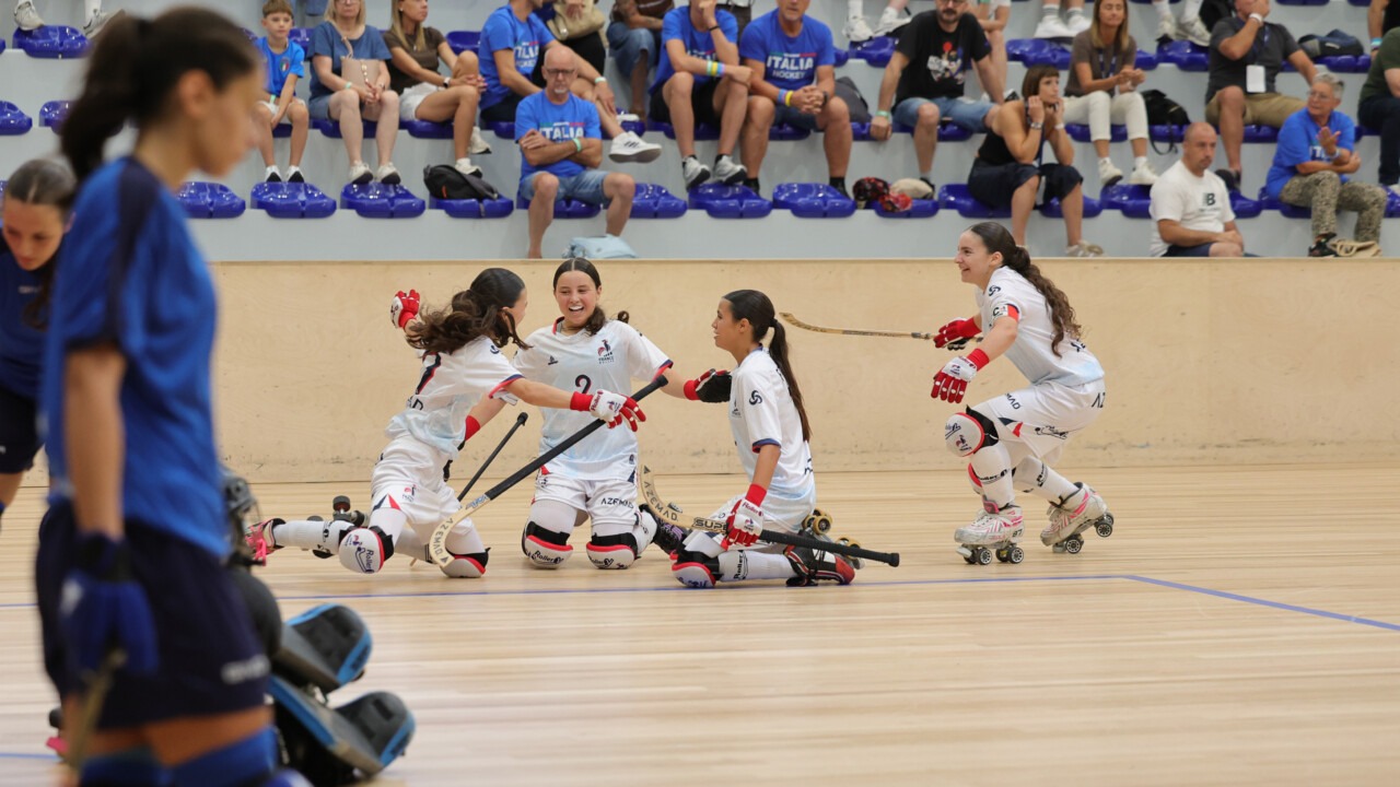 Image de l'article : Euro U17 de Rink Hockey : le doublé de bronze pour nos Bleuets et Bleuettes
