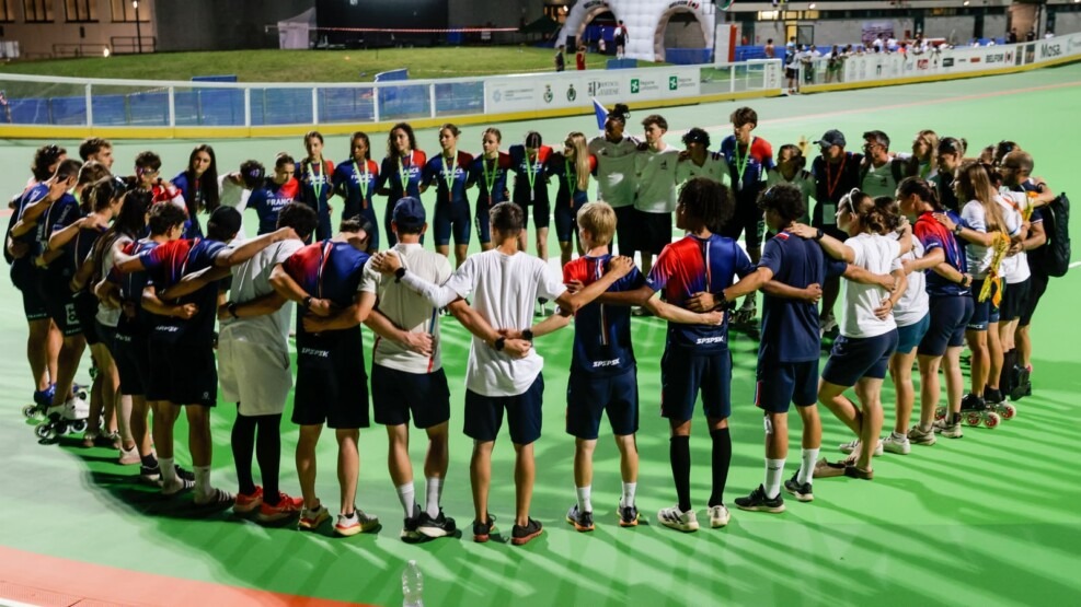 Image de la page : Les Bleus concluent les Championnats d’Europe sur piste avec une dernière journée riche en médailles et la 2ème place au classement général