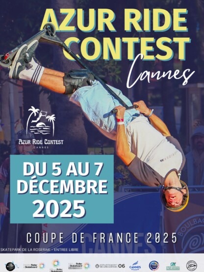 Azur Ride Contest : la Coupe de France de trottinette fait étape au Bowl de Cannes