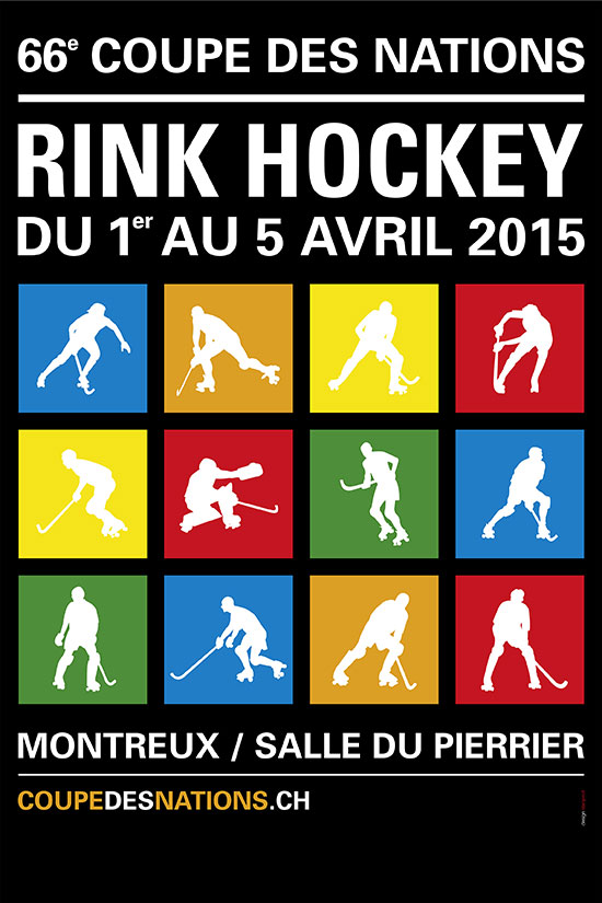 Affiche de la Coupe des nations de RInk Hockey 2015